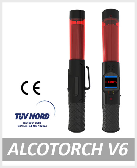 Alcohol detector/tester - Alcotorch V6