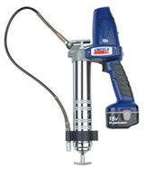 Battery-powered grease gun