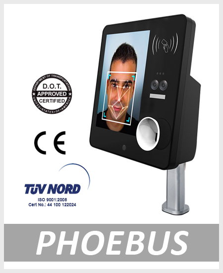 Wall-Mounted Alcohol detector/tester - Phoebus