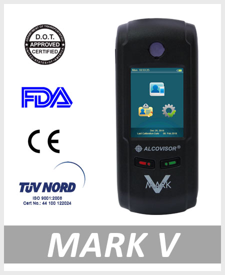 Alcohol Tester/Breathalyzer - Model Mark V